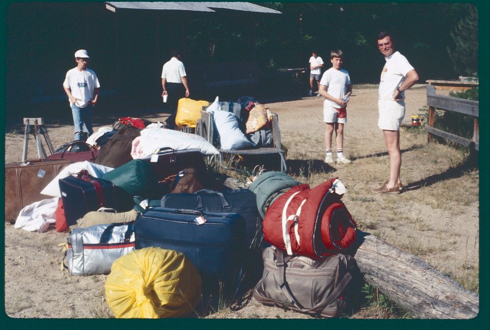 Knox Church - Getting ready to leave 1988